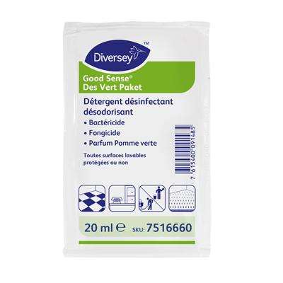 Image de GOOD SENSE VERT PACKET 20ML CARTON DE 250 DOSES POMME VERTE
