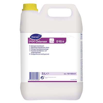Image de SUMA D10.4 2*5L DEGRAIS.BACT. CHLORSAN POUR SOLS TRES GRAS