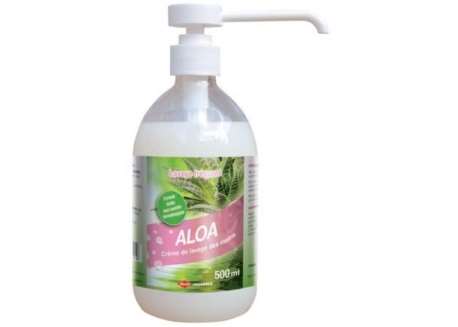 Image de SAVON CREME + POMPE 500ML ALOE VERA