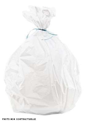 Image de SACS PLASTIQUES 10L (1000) BLANC