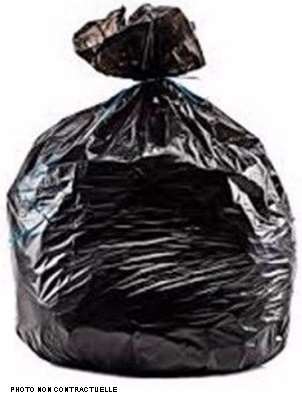 Image de SACS PLASTIQUES 50L (200) RENFORCE 35µ