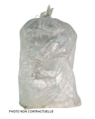Image de SACS 110L TRANSPARENT (100) XTRA TRES RENFORCE 80µ