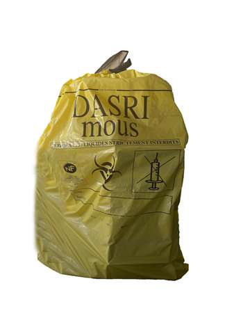 Image de SACS PLASTIQUES 100L JAUNE DASRI 820X900 (250)