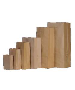 Image de SACS DECHETS VERTS KRAFT 120L 2 FEUILLES (50)