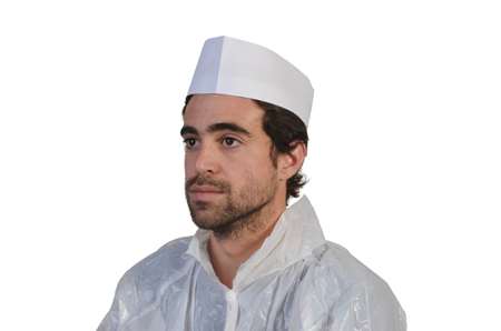 Image de CALOTS PAPIER BLANC REGLABLE (100) TAILLE UNIQUE