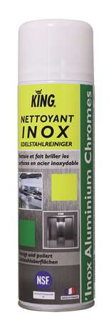 Image de BOMBE POLISH INOX/ALU KING 500ML
