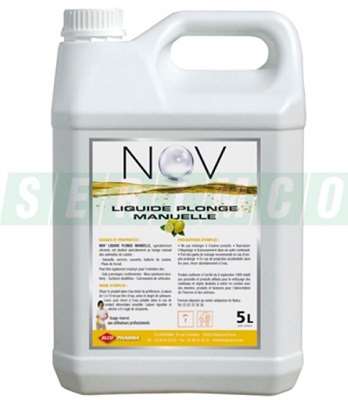 Image de DÉTERGENT VAISSELLE NOV 5L PLONGE MANUELLE CITRON