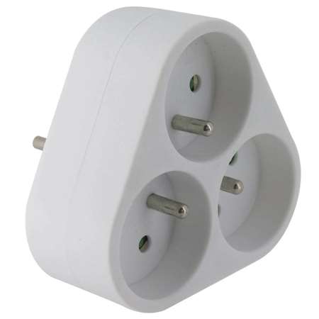 Image de MULTIPRISE TRIPLITE 3X(16A)+T SORTIES LARERALES