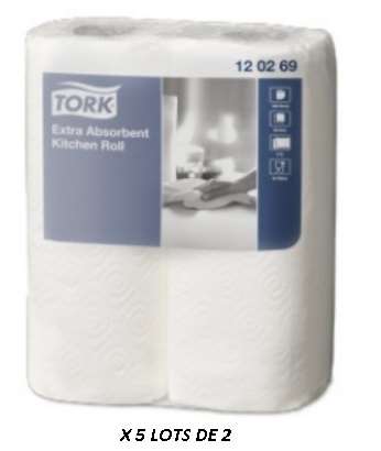 Image de ESSUIE TOUT (10 ROULEAUX) ECOLABEL