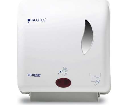Image de DISTRIBUTEUR ESSUIE MAINS ROULEAU HYGIENUS NO TOUCH AUTOCUT