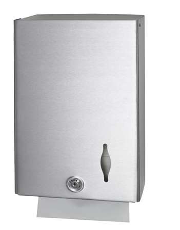 Image de DISTRIBUTEUR ESSUIE MAINS PLIES INOX BROSSE