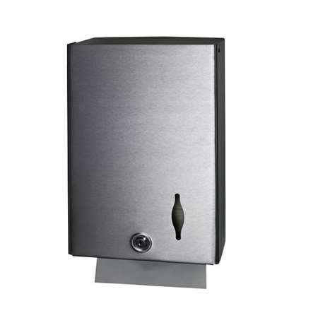 Image de DISTRIBUTEUR ESSUIE MAINS PLIES INOX BROSSE