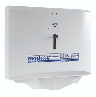 Image de DISTRIBUTEUR PROTEGE SIEGE METAL BLANC NEAT SEAT