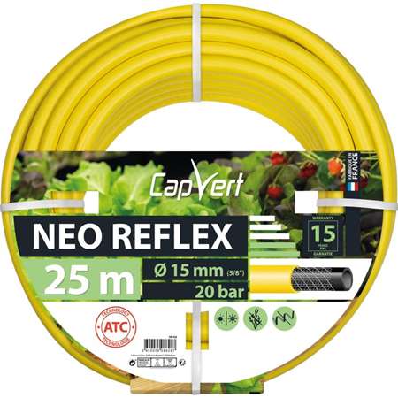 Image de TUYAU ARROSAGE 25M DIAM 15 20 BAR NEO REFLEX