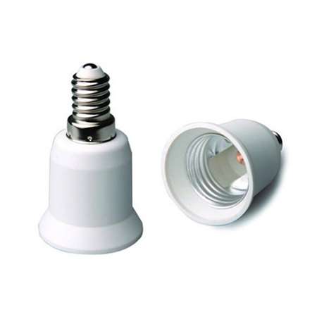 Image de ADAPTATEURS DE CULOTS E14>E27 LOT DE 12