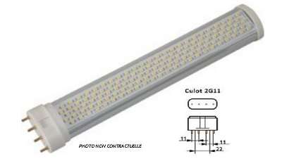 Image de COMPACT LED 18W 2G11-4500K° 660 LM 427 X 38 X 26MM