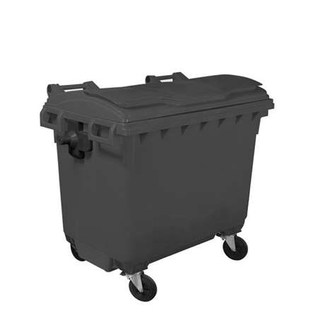 Image de CONTENEUR A ORDURES 660L 4 ROUES