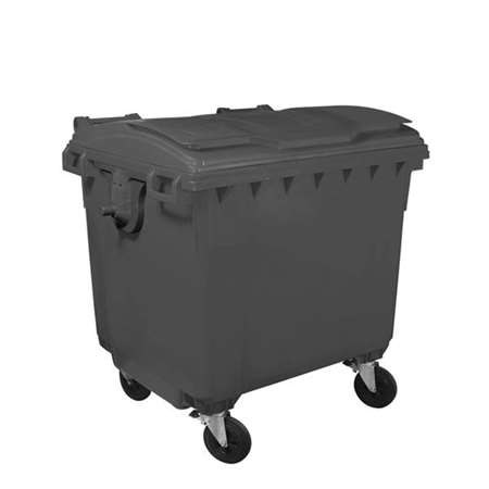 Image de CONTENEUR A ORDURES 1100L 4 ROUES