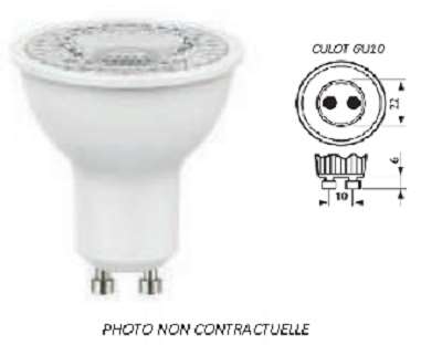 Image de SPOT LED GU10 3.6W 240LM 3000°K 230V-ORB 180570