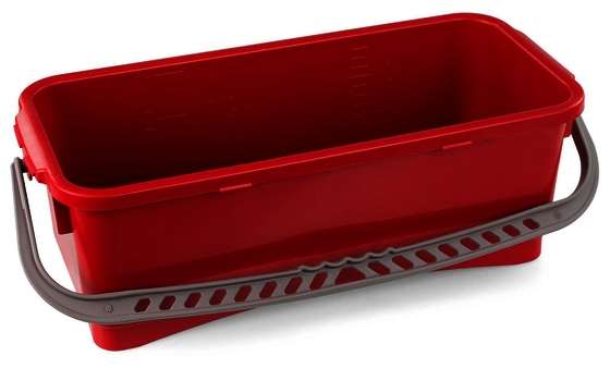 Image de SEAU RECT. 10L ROUGE IMPREGNAT POUR IMPREGNATION FRANGE 40CM