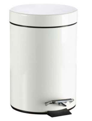 Image de POUBELLE METAL PEDALE 5L BLANC