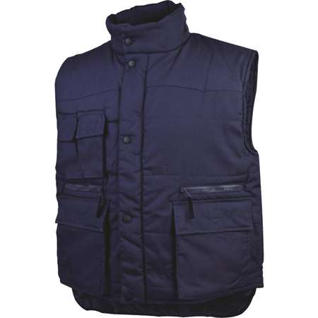 Image de GILET MATELASSE BLEU SIERRA TXL SANS MANCHE