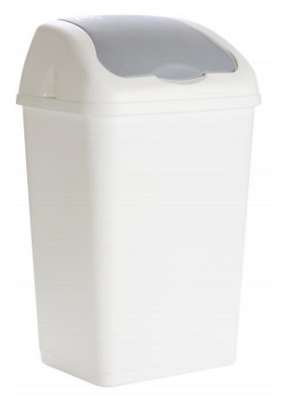 Image de POUBELLE FLIP FLAP 18L BLANC ALTHEA