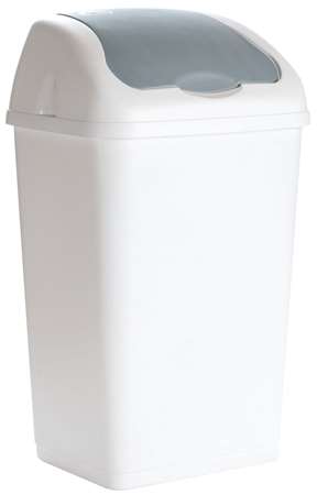 Image de POUBELLE FLIP FLAP 35L BLANC
