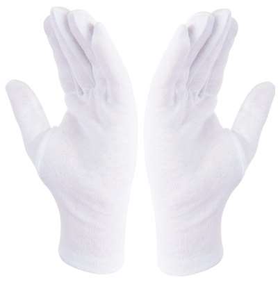 Image de GANTS INTERLOCK BLC +OURLET T7