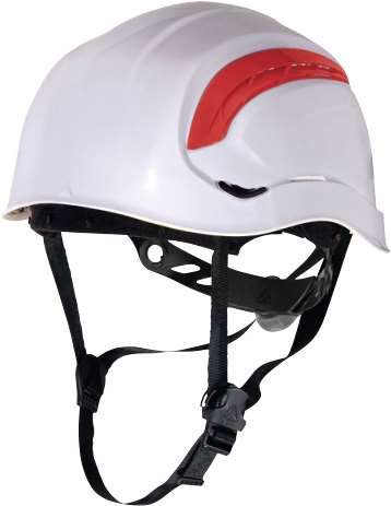 Image de CASQUE CHANTIER AVEC JUGULAIRE BLANC EN397