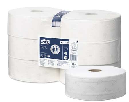 Image de PAPIER HYGIENIQUE JUMBO 380M ADVANCED ECOLABEL COLIS DE 6