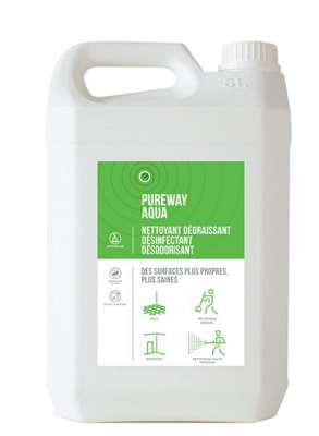 Image de PUREWAY AQUA 5L NETTOYANT DÉGRAISSANT DÉSINFECTANT DÉSODO.