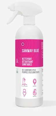 Image de SANIWAY BLUE 750ML NETT. DETARTRANT SANITAIRE ECOLABEL