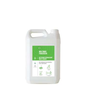 Image de MULTIWAY FRAICHEUR 2X5L NETT. DÉGRAISS MULTI-USAGES ECOLABEL