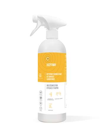 Image de ASEPTIWAY 6X1L NETTOYANT DESINFECTANT VIRUCIDE ALIMENTAIRE