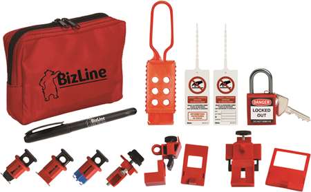 Image de KIT CONSIGNATION ELECTRIQUE (CADENAS,BLOQUE, AFFICHETTE.)