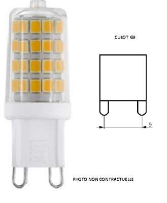 Image de PIN LED G9 3.5W 330LM 3000°K ORB 180685/KRY:LEDG9W120BC