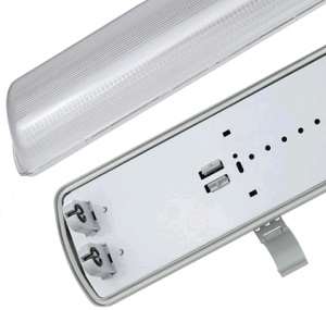 Image de REGLETTE LED 1.50M ETANCHE 60W 865 EQUIVALENT 2 TUBES