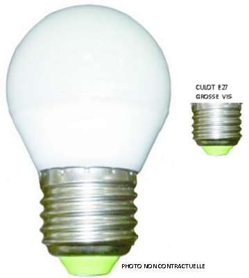 Image de SPHERIQUE LED 5W E27 410LM 4000°K