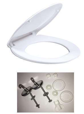 Image de ABATTANT WC SOFT CLOSE BLANC