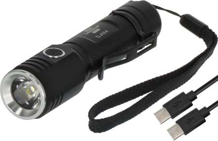 Image de LAMPE TORCHE RECHARGEABLE LED BATTERIE LITHIUM TL410A