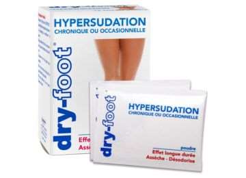 Image de DRY FOOT POUDRE ANTI-TRANSPIRANTE BOITE DE 12 SACHETS