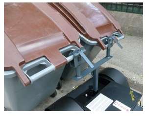 Image de SUPPORT BAC 2 ROUES POUR TRAK (PERMET DE SORTIR 2 CONTENEURS