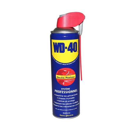 Image de WD-40 AEROSOL 500ML DEGRIPPANT MULTI USAGE