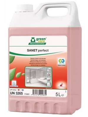 Image de SANET PERFECT BIDON 5L NETTOYANT SANITAIRES ECOLABEL