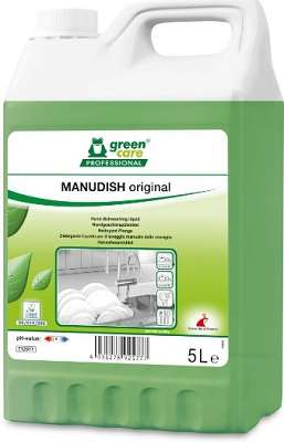Image de MANUDISH ORIGINAL 5L DETERGENT VAISSELLE ECOLABEL