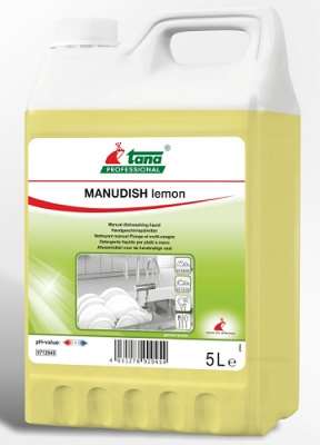 Image de MANUDISH LEMON BIDON 5L (LIQUIDE PLONGE)
