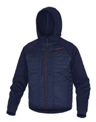 Image de VESTE MATELASSE MOOVE T3XL BLEU & ORANGE