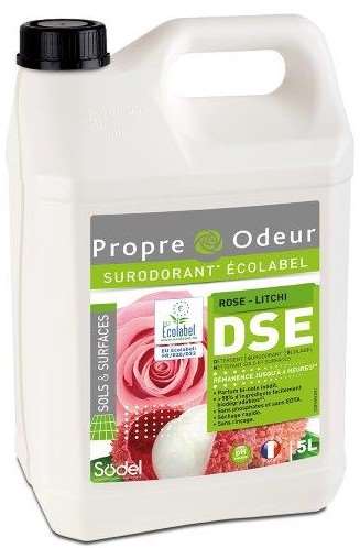 Image de DETERGENT SURODORANT ROSE LITCHI 5L ECOLABEL