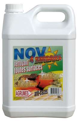 Image de NOV NETTOYANT AGRUMES 5 L 4 SAISONS